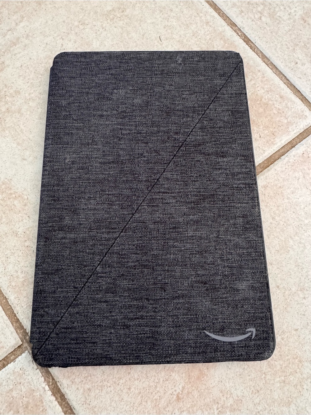 Amazon Fire Tablet in Dark Gray Folio Case